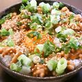 スタイリッシュママ's cooksnap of when they made 小洒落た納豆卵かけご飯.