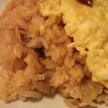 Ｋ—ＴＯママ's cooksnap of when they made 炊飯器で簡単チキンライス.