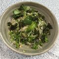 まさたかまま's cooksnap of when they made 居酒屋風☆海苔とパクチーのサラダ.