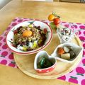 komutatata's cooksnap of when they made 納豆丼 彩栄養満点.