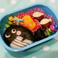 くぅぽん☆'s cooksnap of when they made ＊キャラ弁＊　簡単★海の王様くじらさん.