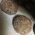 クック9P6O5D☆'s cooksnap of when they made 自家製酵母 ココア てごね 丸パン.