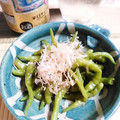 ＴＯＭＯＷＡＴ's cooksnap of when they made 簡単小鉢！ししとうのおひたし.