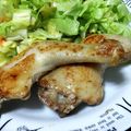 Greenbelt's cooksnap of when they made 骨付きもも肉の簡単ローストチキン☆.