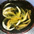 crystaI's cooksnap of when they made ミョウガの花のお吸い物.