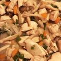 くらげあむ's cooksnap of when they made 鶏胸肉の中華風塩にんにく炒め.