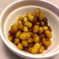 nijinoue's cooksnap of when they made かみかみ向上☆じゃこ豆.