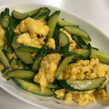 かあさんペンギン's cooksnap of when they made きゅうりと卵炒め(黄瓜炒鸡蛋).