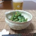 ダイナマイト漆黒's cooksnap of when they made 大量消費！ ゴーヤーのおひたし ♪.