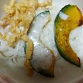 ちゃんちゃんこりん's cooksnap of when they made 妊娠、授乳に！豆乳ごまだれそうめん.