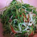 ☆ななmizu☆'s cooksnap of when they made 豆苗の酢味噌和え.