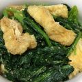amileamila's cooksnap of when they made ほうれん草と薄揚げさん♡止まらないお浸し.