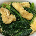 amileamila's cooksnap of when they made ほうれん草と薄揚げさん♡止まらないお浸し.