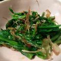 geullaha's cooksnap of when they made 香りがたまりません＊セリのおひたし.