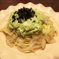 クックLWXF29☆'s cooksnap of when they made 火を使わない！和風アボカドクリームパスタ.