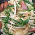 はるか＊ワーママ's cooksnap of when they made コク旨～魚肉と大根の和風カルボナーラ風.