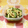ももいろさくら's cooksnap of when they made もずく酢とゴーヤと錦糸卵で簡単酢の物.