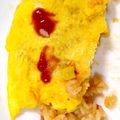 おニャー's cooksnap of when they made 簡単にカフェ気分*オムライス.