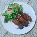 yesmama's cooksnap of when they made 便秘解消☆キウイ&焼きオクラのサラダ.