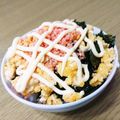 クックOF601O☆'s cooksnap of when they made 簡単、包丁いらず。朝食やお弁当に鮭マヨ丼.