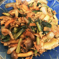 クックSHCHTZ☆'s cooksnap of when they made ☆簡単♪小松菜と豚肉のオイマヨ炒め☆.