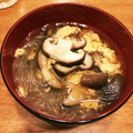 yuka119's cooksnap of when they made 簡単 早い 春雨 椎茸 卵の 中華スープ.
