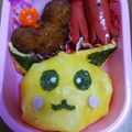 食いしん坊仁美's cooksnap of when they made キャラ弁 ポケモン ピカチュウ★.