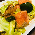 竜くんmama's cooksnap of when they made 鮭の回鍋肉風（中華風味噌炒め）.