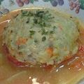 ずさこ's cooksnap of when they made 旨みがジュワッ♪ひき肉詰めトマト煮込み.