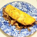 ｅｋ４'s cooksnap of when they made お弁当にどうぞ！焼きそば入り卵焼き.