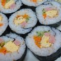 なのはなのんこ's cooksnap of when they made 簡単に本場韓国のり巻き♡キンパ.
