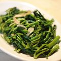 3life's cooksnap of when they made 空芯菜（くうしんさい）の炒め物.
