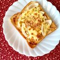 ふたごゆき's cooksnap of when they made ❁白味噌と練りゴマと玉ねぎのトースト❁.