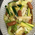 まゆまルイ's cooksnap of when they made 野菜とウィンナーのオイスターソース炒め.