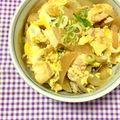 ふたごゆき's cooksnap of when they made めんつゆDE☆簡単☆すき焼き風♪親子丼.