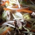れーりまま's cooksnap of when they made 時短＊鶏の唐揚げとカット野菜で野菜炒め＊.