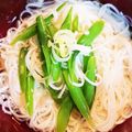 智恵ちゃんのつく恋慕's cooksnap of when they made おだしで冷そうめん.