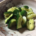 クックV4QTE4☆'s cooksnap of when they made かち割りきゅうりのごま酢和え.