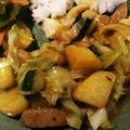 mummypig's cooksnap of when they made じゃがいもとズッキーニのカレー炒め.
