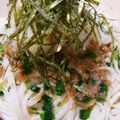 ◇ダイヤ◇'s cooksnap of when they made 梅おろし納豆冷やしうどん♪.