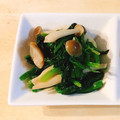 ♡rarichan♡'s cooksnap of when they made しめじとほうれん草の和え物.