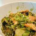 イエローバード's cooksnap of when they made 鮭と茄子のねぎだれがけ.