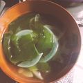 クックHJB3B6☆'s cooksnap of when they made わかめスープ.