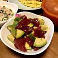 暴走インコ's cooksnap of when they made *ニンニク漬けまぐろの粒マスアボカド*.