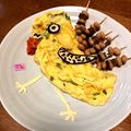 暴走インコ's cooksnap of when they made チーズがとろーり　ねぎ入り卵焼き生姜風味.