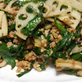 こむぎぱくぱく's cooksnap of when they made 簡単!!れんこんと豚ひき肉の中華炒め♬.