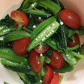 あんずはな's cooksnap of when they made 小松菜とトマトのお浸し☆.