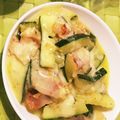camyu☆'s cooksnap of when they made ズッキーニとベーコンのトロっとチーズ焼き.