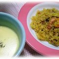 なごつく's cooksnap of when they made 炊飯器で出来る簡単パエリア.