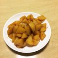 take♪aki♪'s cooksnap of when they made 薩摩芋より甘さ控☆揚げないじゃが大学芋.